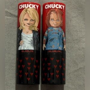 Glamlite Chucky and Tiffany Themed Lipstick Set